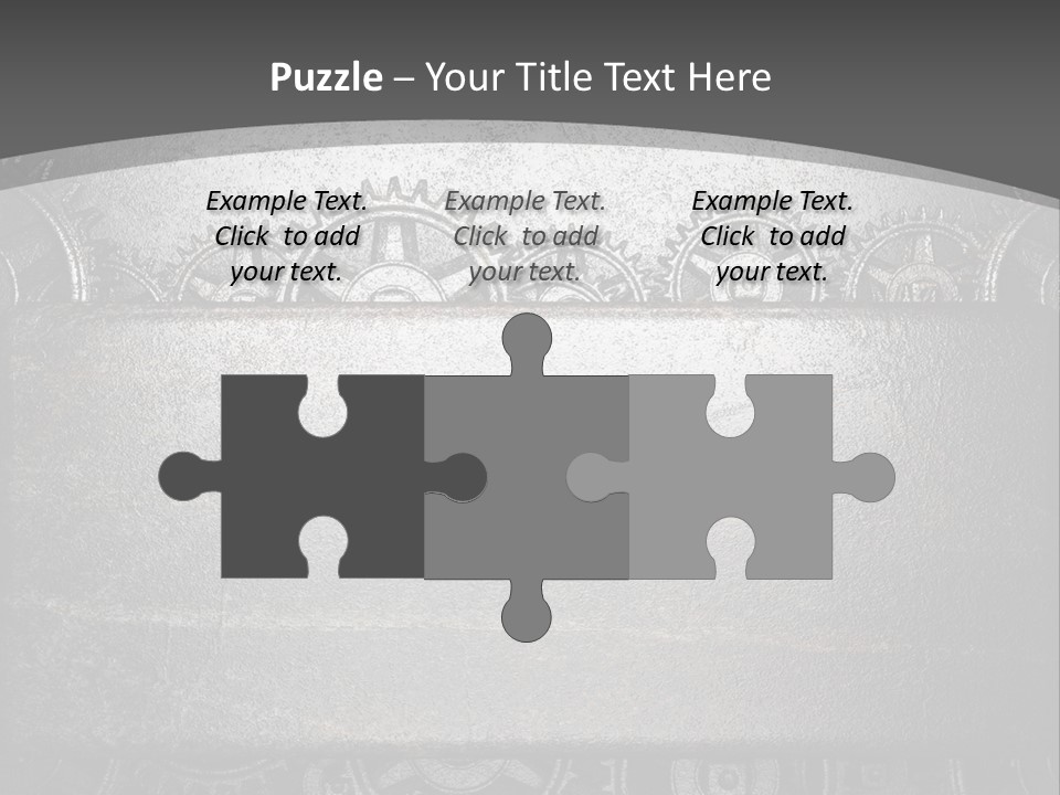 Mechanic Industrial Wall PowerPoint Template