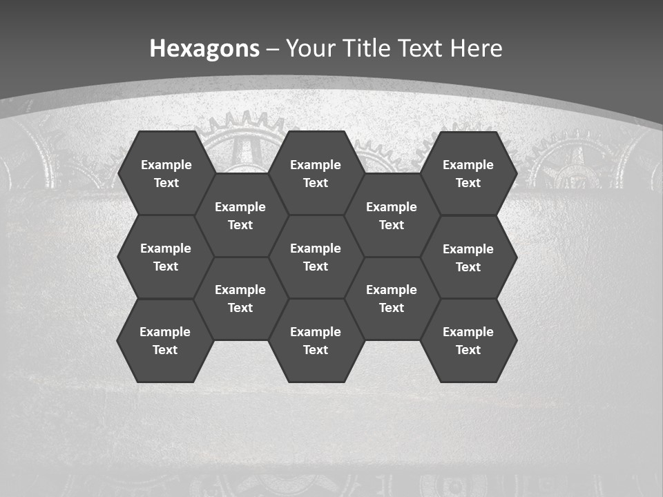 Mechanic Industrial Wall PowerPoint Template