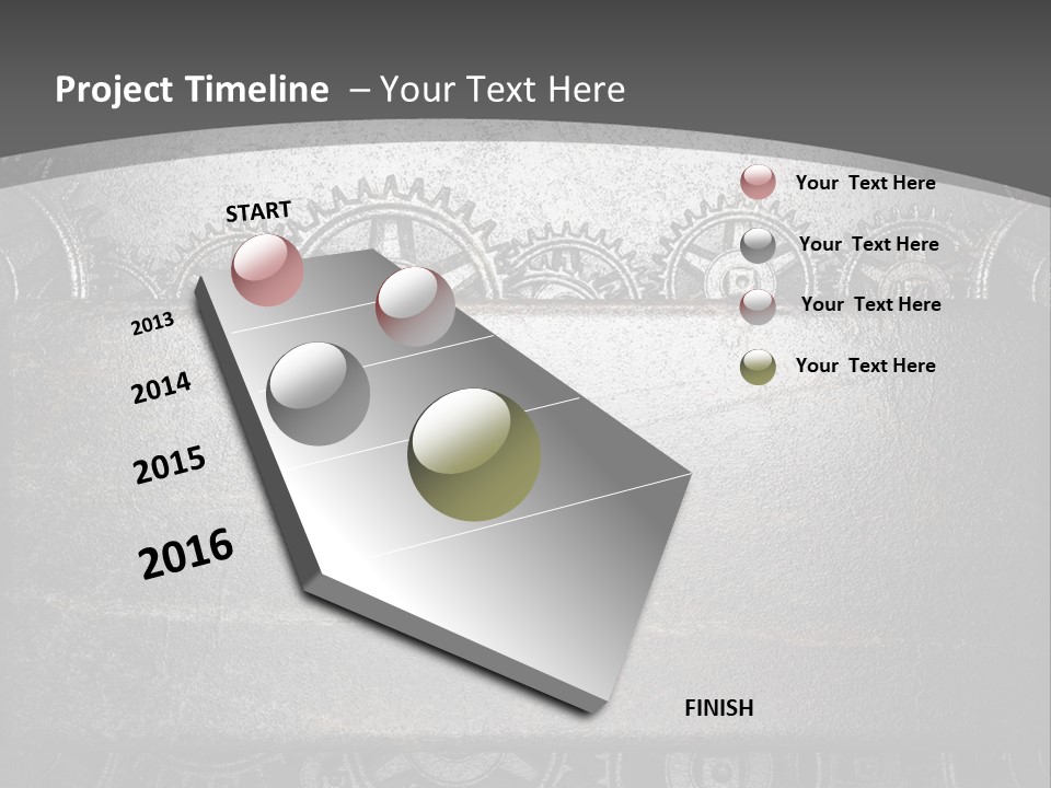 Mechanic Industrial Wall PowerPoint Template