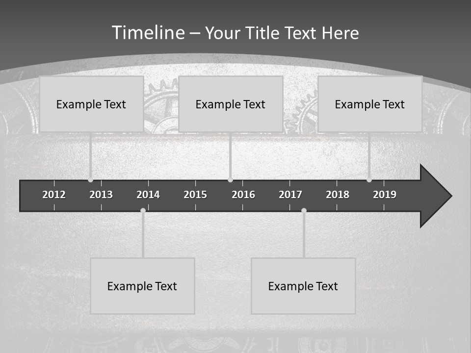 Mechanic Industrial Wall PowerPoint Template