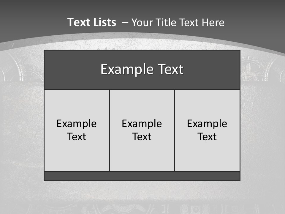 Mechanic Industrial Wall PowerPoint Template