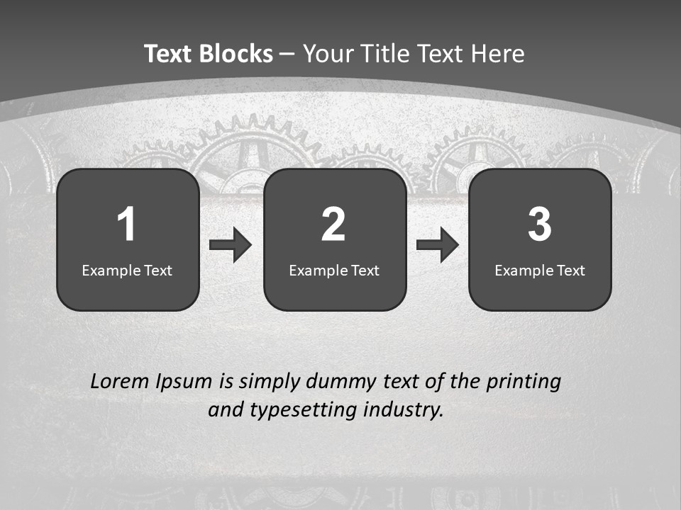 Mechanic Industrial Wall PowerPoint Template