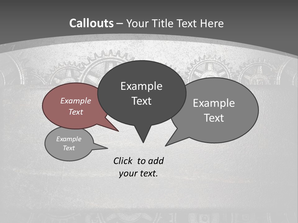 Mechanic Industrial Wall PowerPoint Template