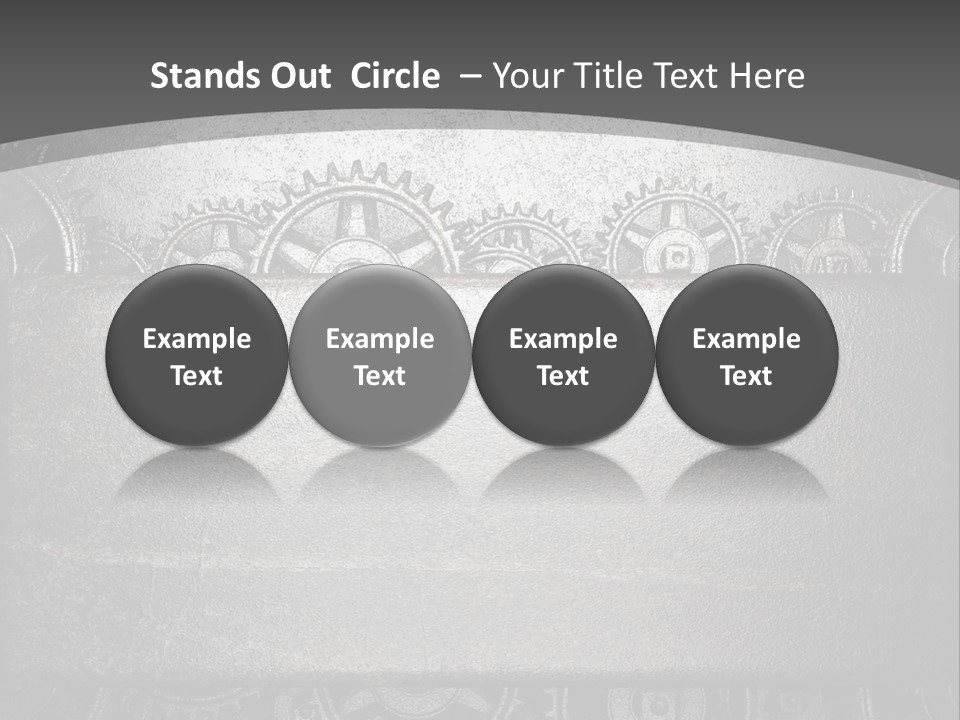 Mechanic Industrial Wall PowerPoint Template