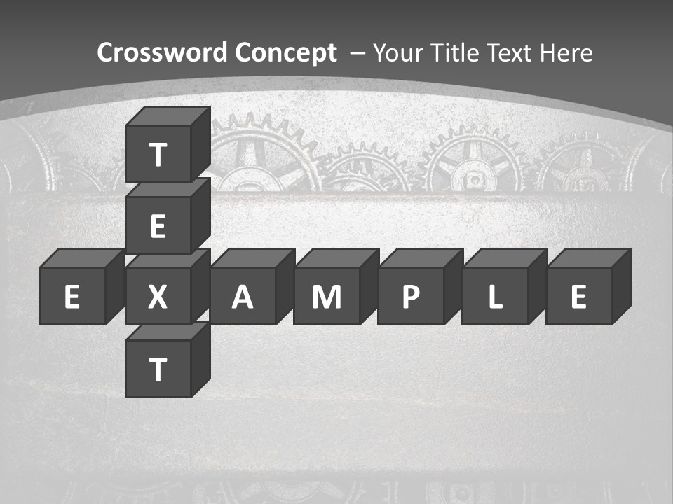 Mechanic Industrial Wall PowerPoint Template
