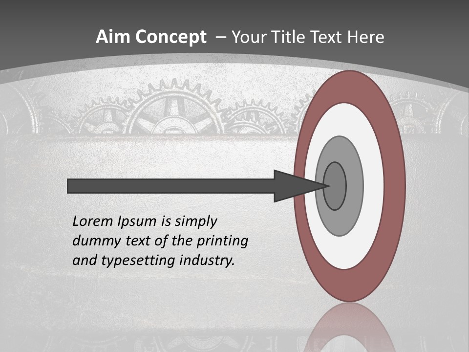 Mechanic Industrial Wall PowerPoint Template