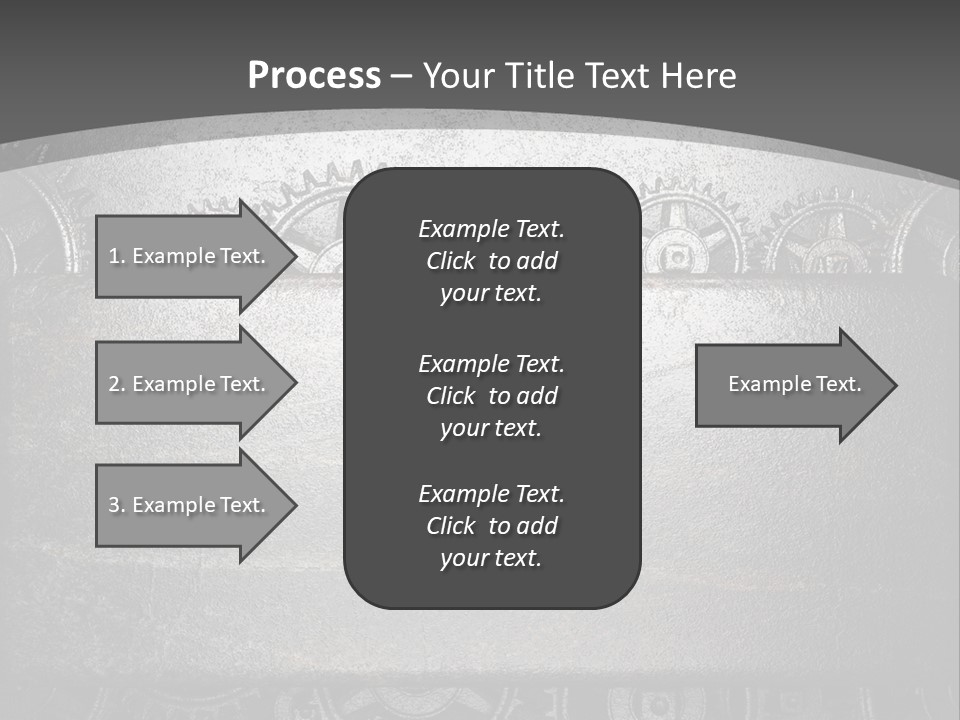 Mechanic Industrial Wall PowerPoint Template