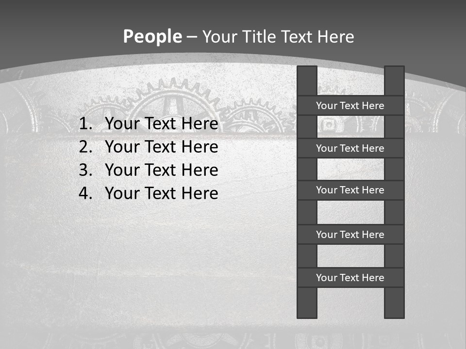 Mechanic Industrial Wall PowerPoint Template