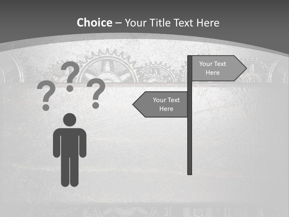 Mechanic Industrial Wall PowerPoint Template