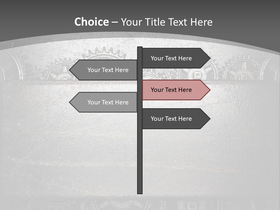 Mechanic Industrial Wall PowerPoint Template
