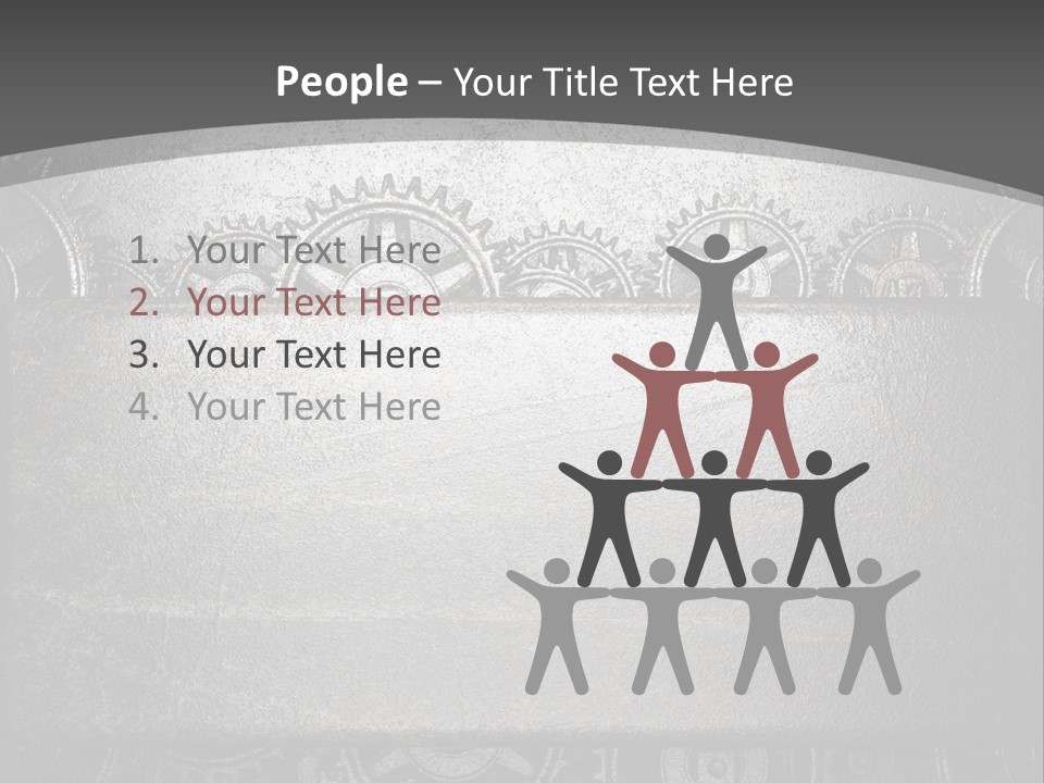 Mechanic Industrial Wall PowerPoint Template