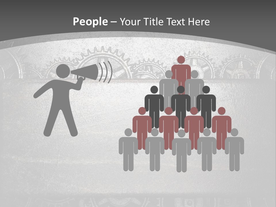 Mechanic Industrial Wall PowerPoint Template