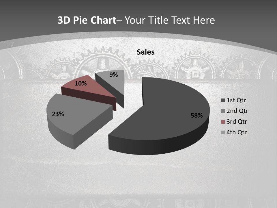 Mechanic Industrial Wall PowerPoint Template