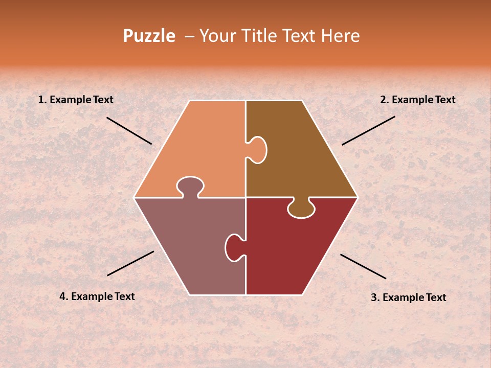 Pattern Steel Door PowerPoint Template