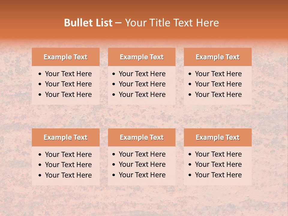 Pattern Steel Door PowerPoint Template