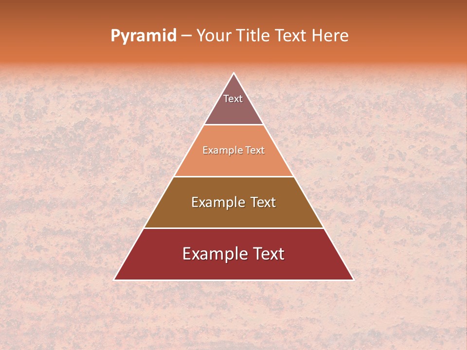 Pattern Steel Door PowerPoint Template