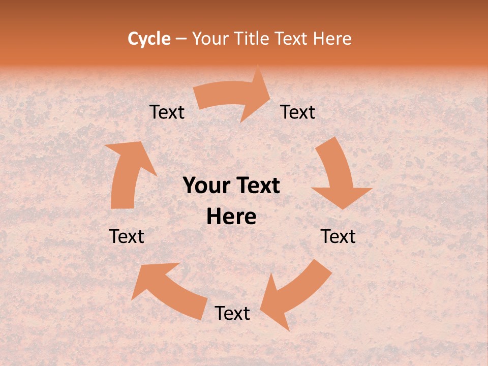 Pattern Steel Door PowerPoint Template