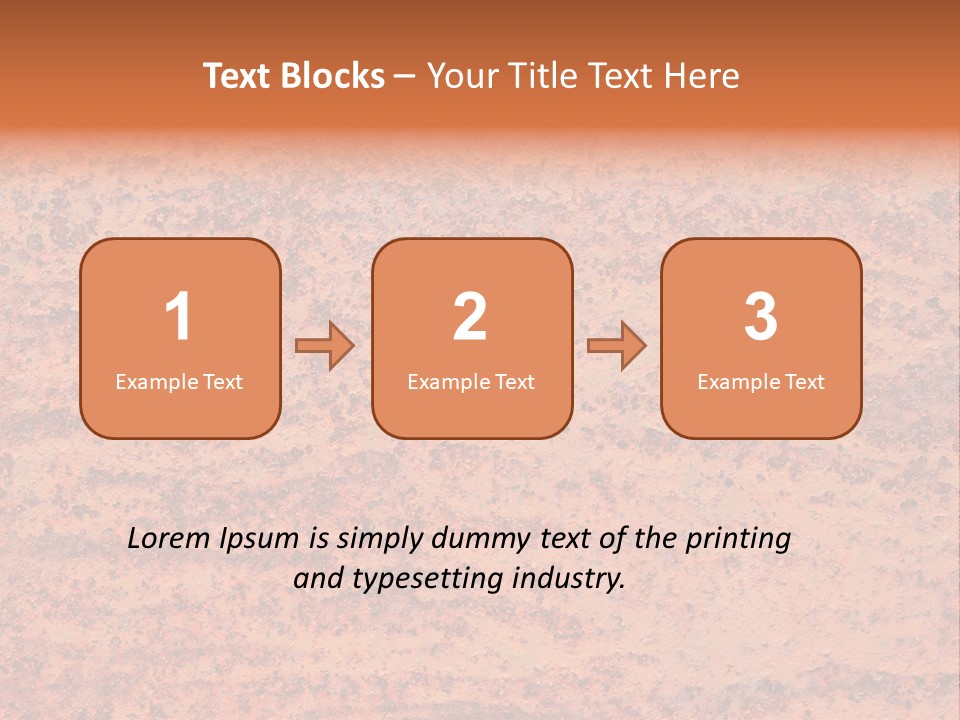 Pattern Steel Door PowerPoint Template
