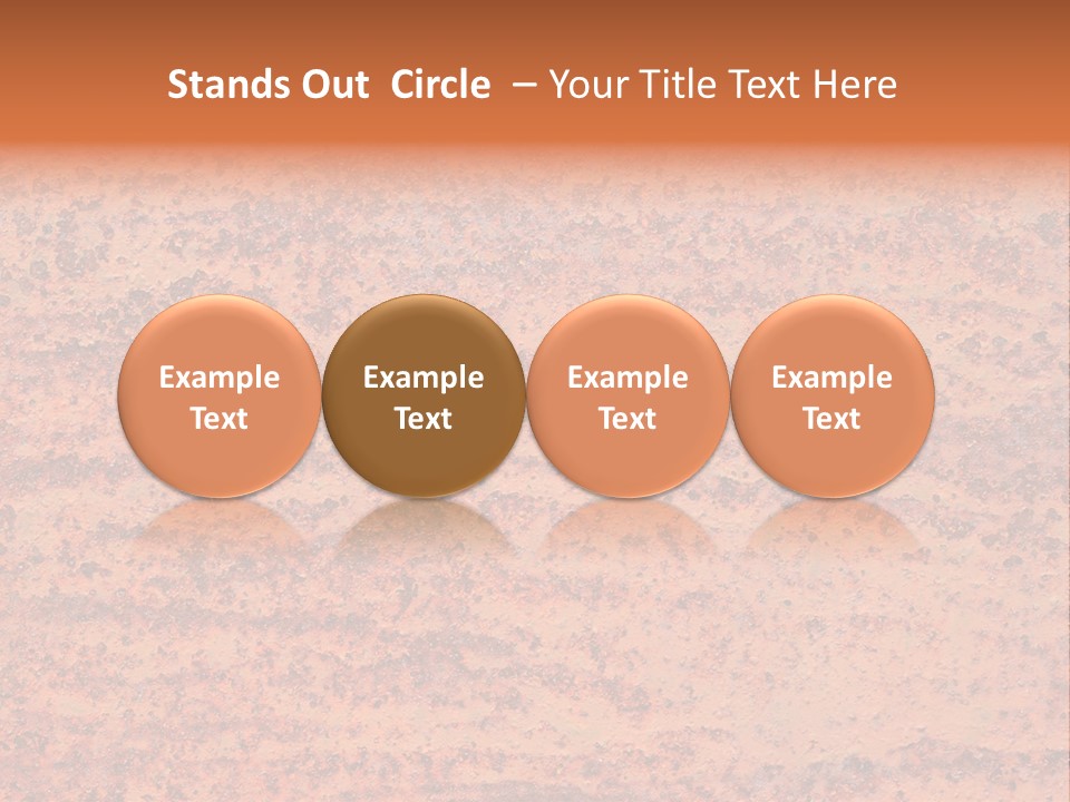 Pattern Steel Door PowerPoint Template