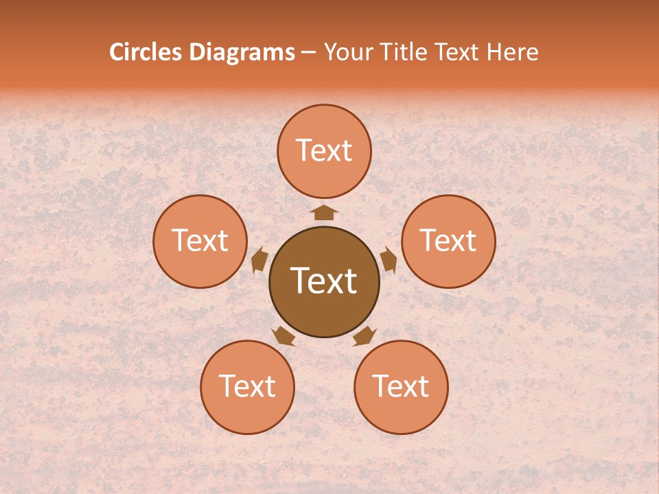 Pattern Steel Door PowerPoint Template