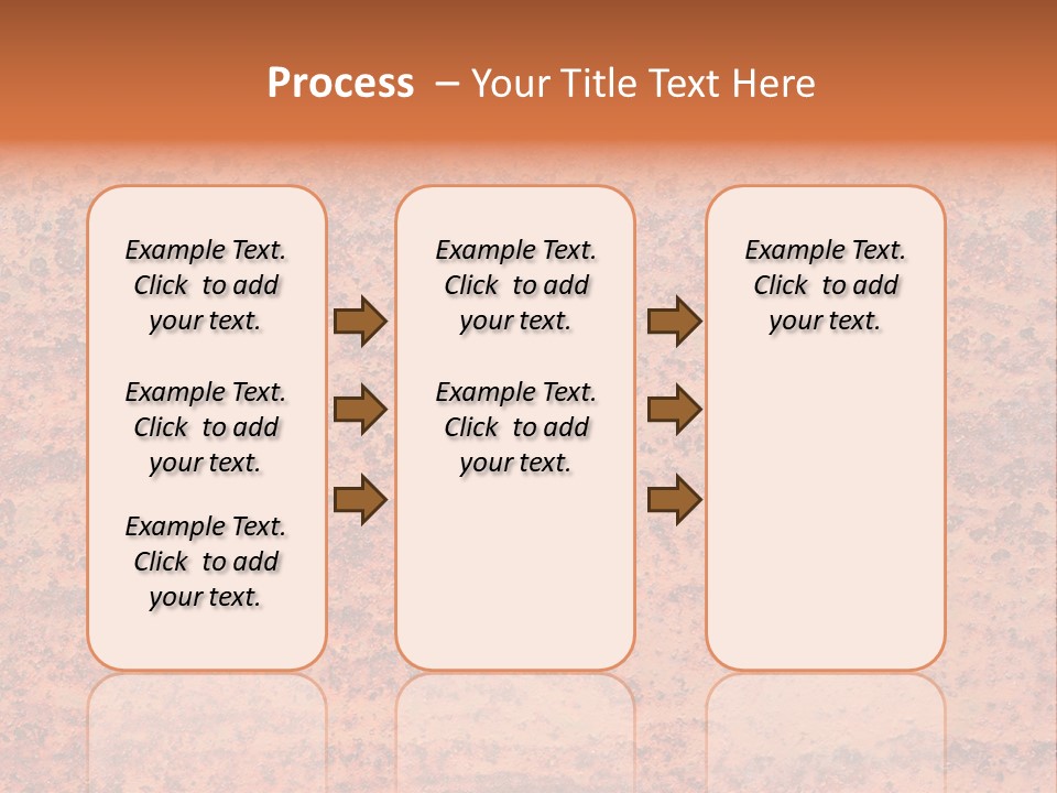 Pattern Steel Door PowerPoint Template