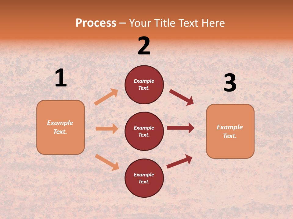 Pattern Steel Door PowerPoint Template