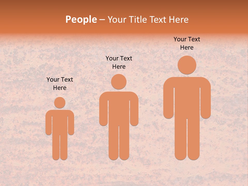 Pattern Steel Door PowerPoint Template