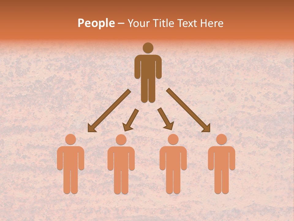 Pattern Steel Door PowerPoint Template