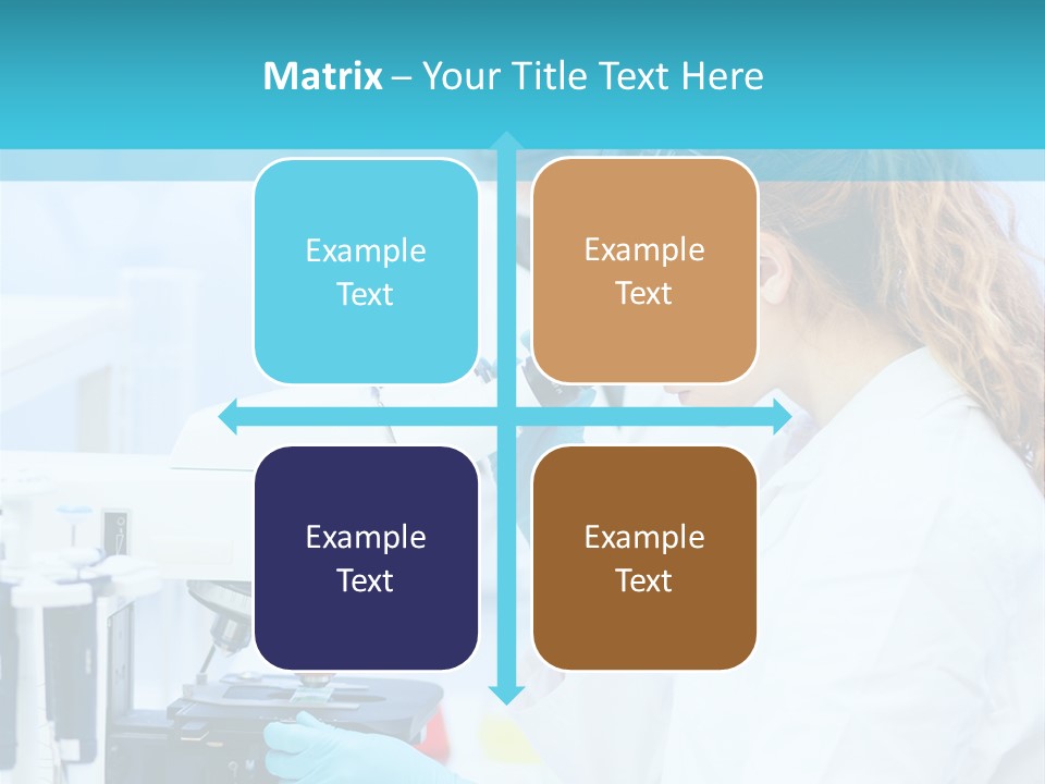 Pharmacy Pipette Gloves PowerPoint Template