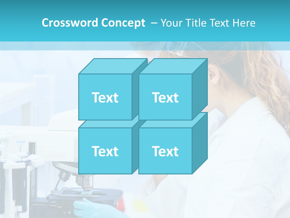 Pharmacy Pipette Gloves PowerPoint Template
