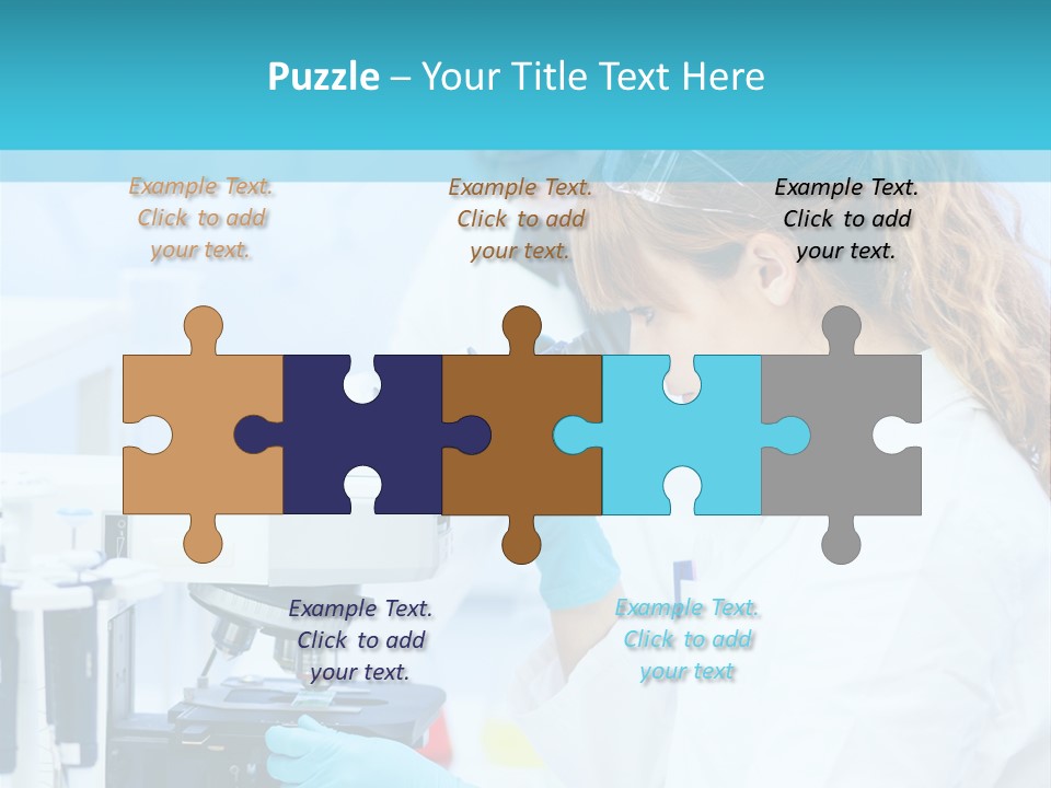 Pharmacy Pipette Gloves PowerPoint Template