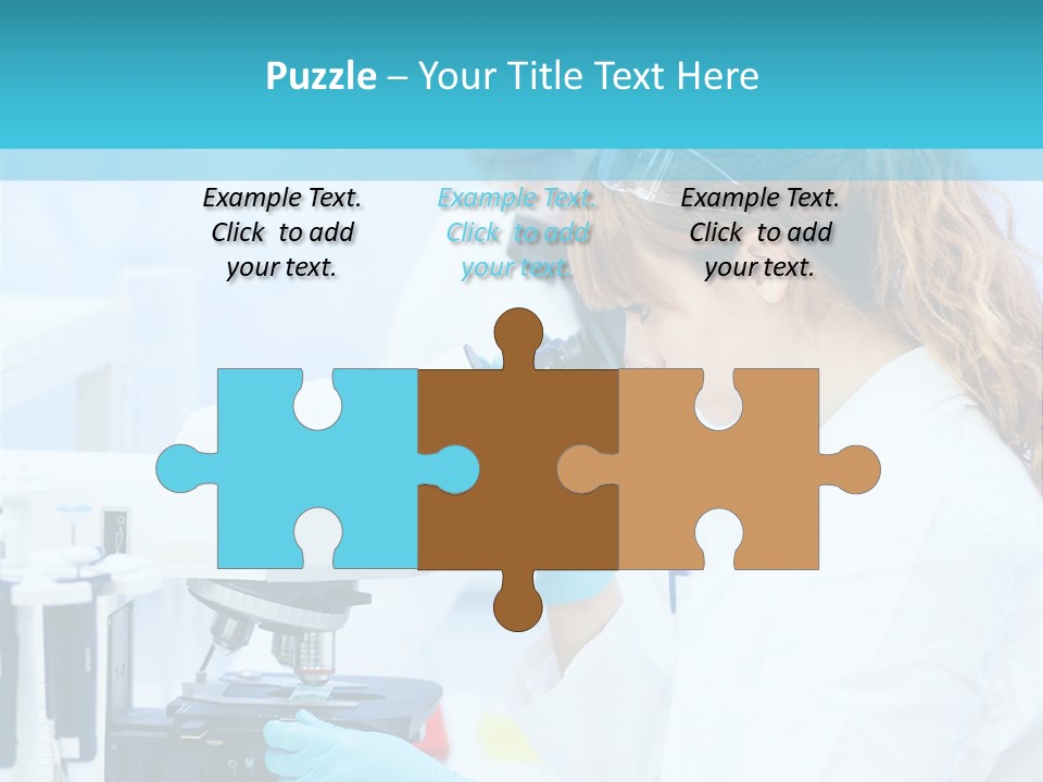 Pharmacy Pipette Gloves PowerPoint Template