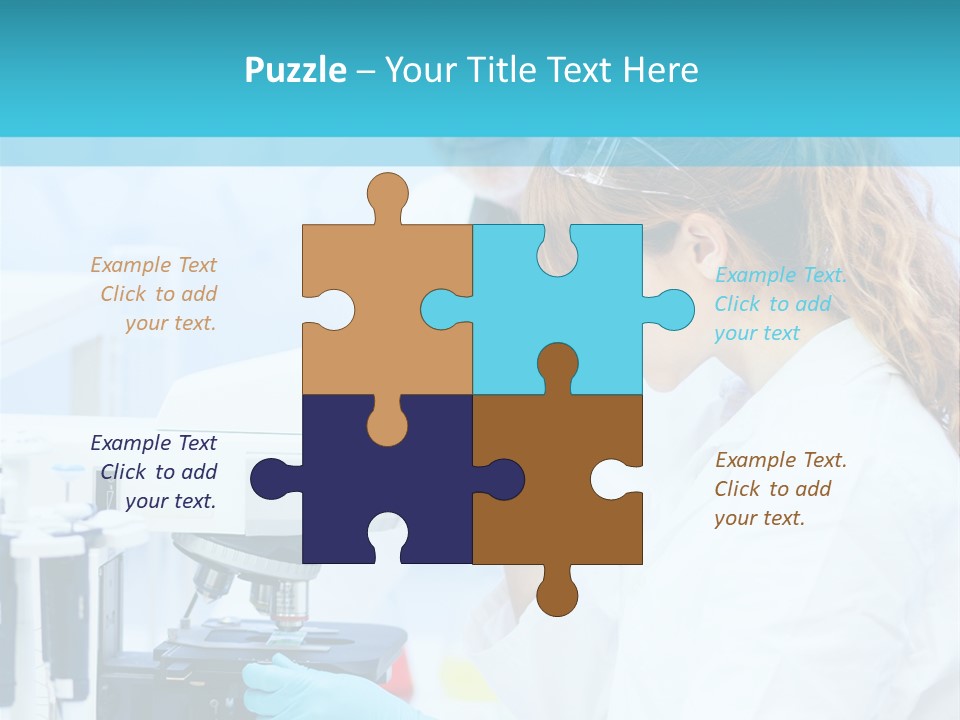 Pharmacy Pipette Gloves PowerPoint Template