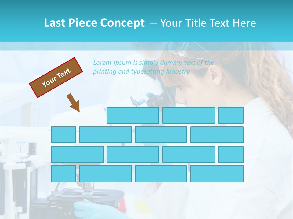 Pharmacy Pipette Gloves PowerPoint Template