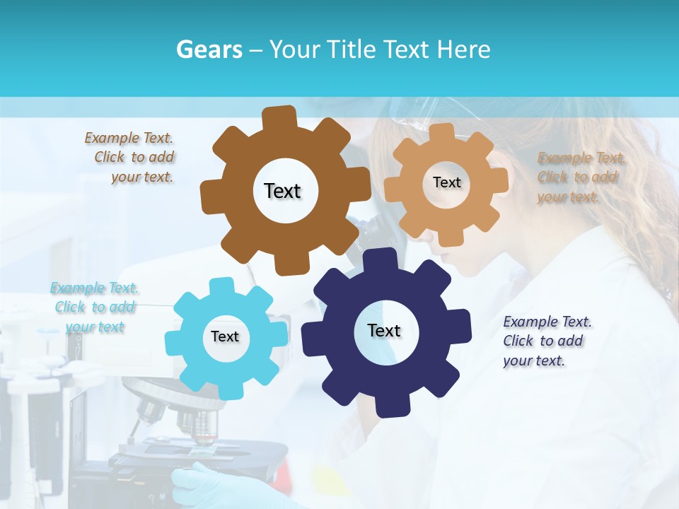 Pharmacy Pipette Gloves PowerPoint Template