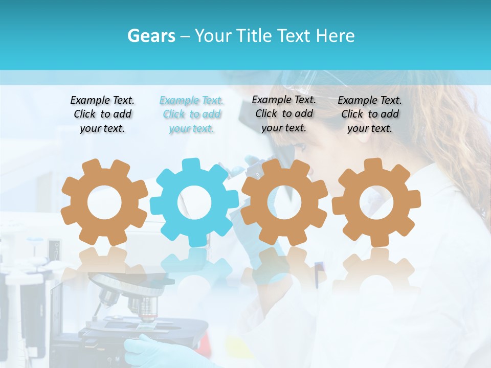 Pharmacy Pipette Gloves PowerPoint Template