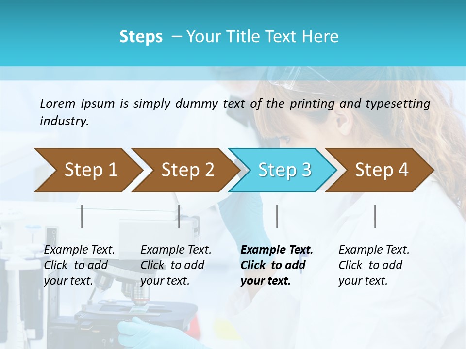 Pharmacy Pipette Gloves PowerPoint Template