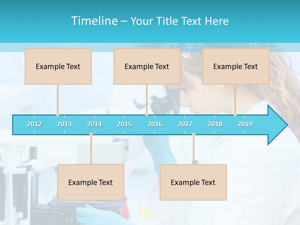 Pharmacy Pipette Gloves PowerPoint Template