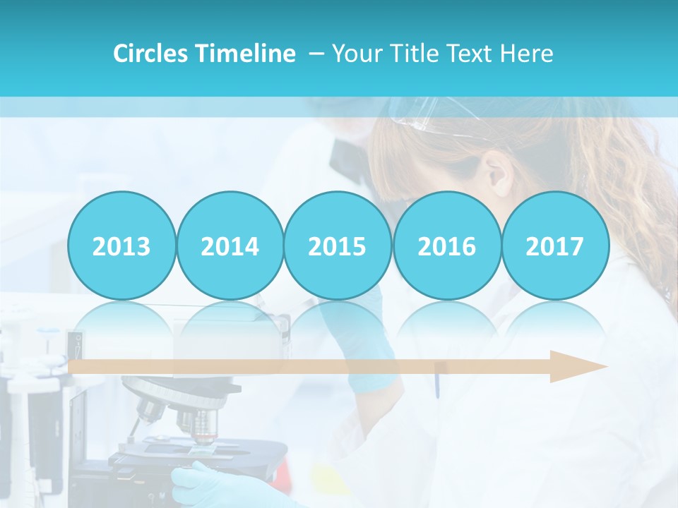 Pharmacy Pipette Gloves PowerPoint Template