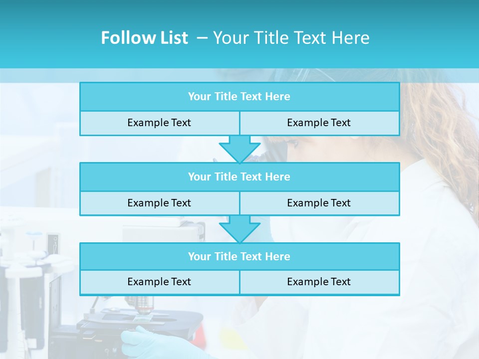 Pharmacy Pipette Gloves PowerPoint Template