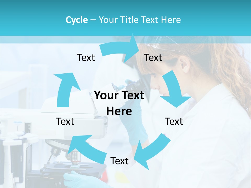 Pharmacy Pipette Gloves PowerPoint Template