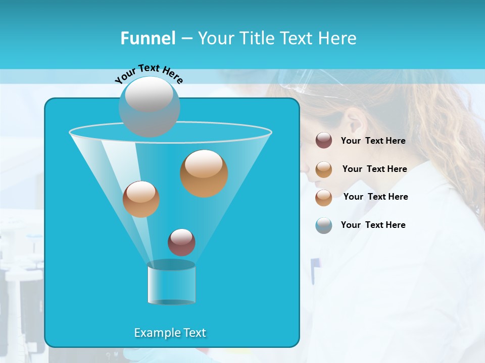 Pharmacy Pipette Gloves PowerPoint Template