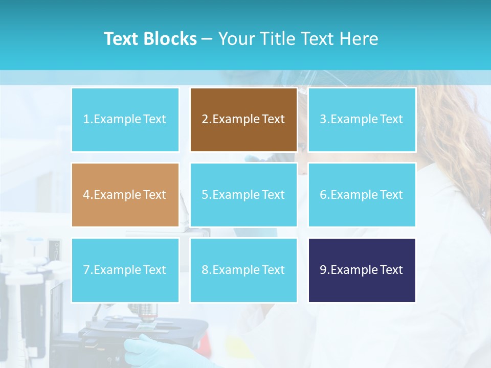 Pharmacy Pipette Gloves PowerPoint Template