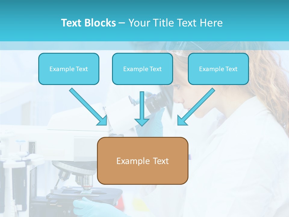 Pharmacy Pipette Gloves PowerPoint Template