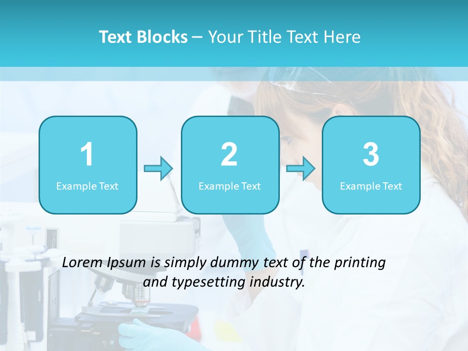 Pharmacy Pipette Gloves PowerPoint Template