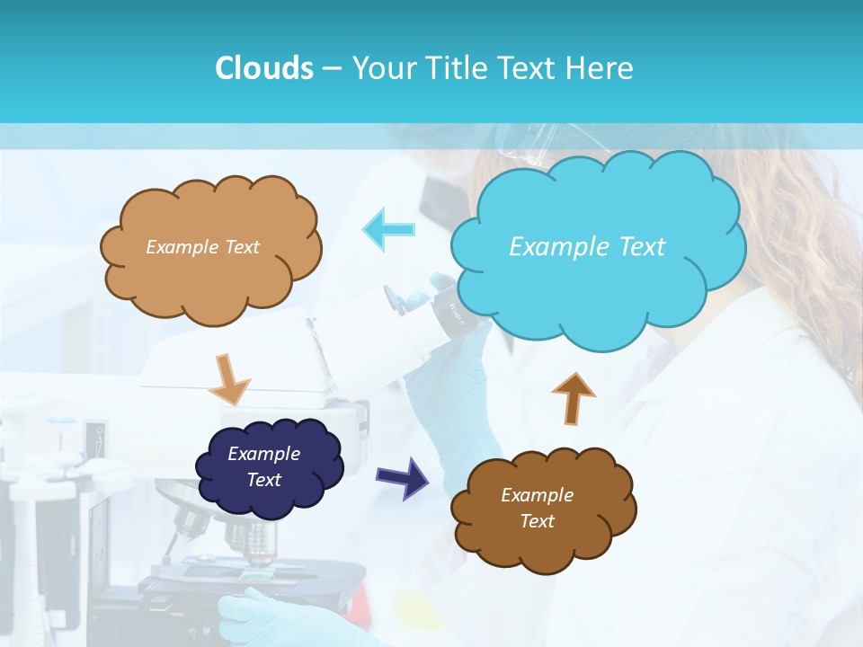 Pharmacy Pipette Gloves PowerPoint Template