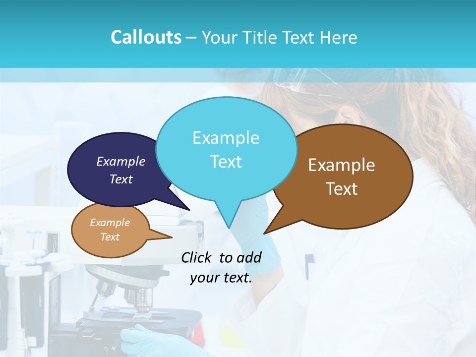 Pharmacy Pipette Gloves PowerPoint Template
