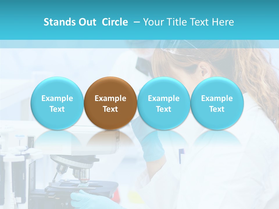 Pharmacy Pipette Gloves PowerPoint Template