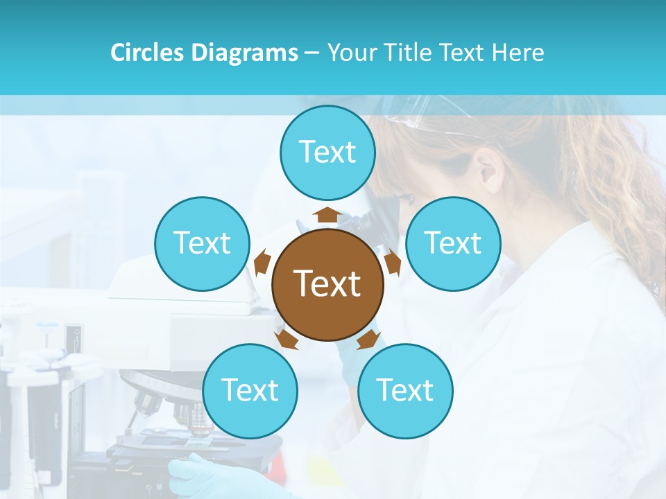 Pharmacy Pipette Gloves PowerPoint Template