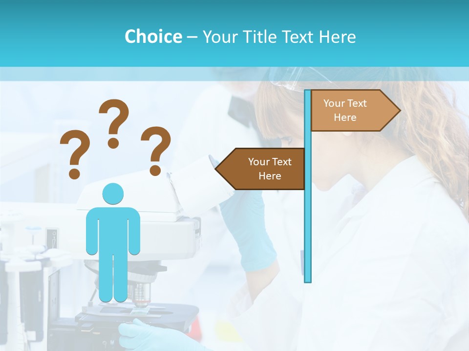 Pharmacy Pipette Gloves PowerPoint Template